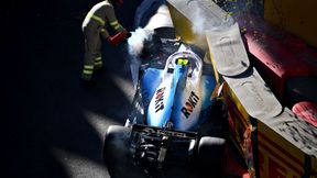 F1: Grand Prix Azerbejdżanu. Robert Kubica rozbił samochód. Fatalne informacje z Baku