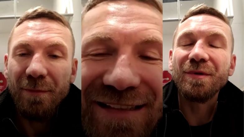 "Zmęczony" Przemek Kossakowski zorganizował "lajwa" 