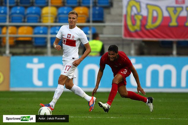 Polonista z orzełkiem na piersi grał jak na razie tylko w kadrze młodzieżowej