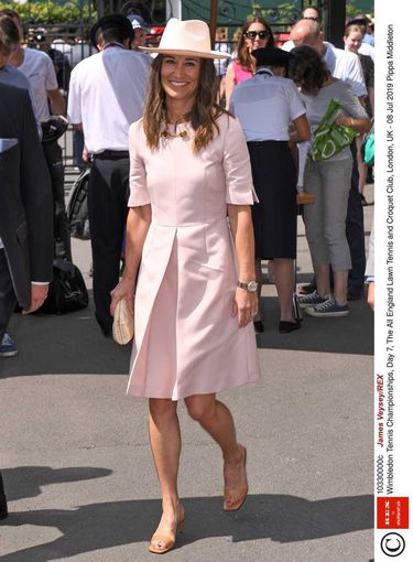 Pippa Middleton na Wimbledonie