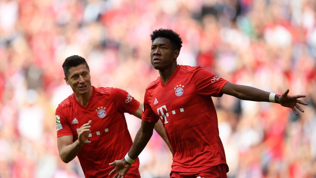 Na zdjęciu od lewej: Robert Lewandowski i David Alaba