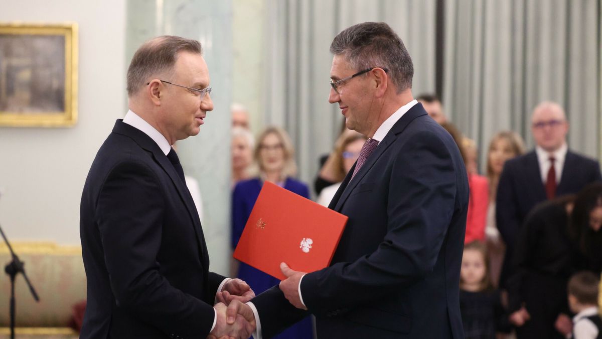 Andrzej Duda i gen. Dariusz Łukowski