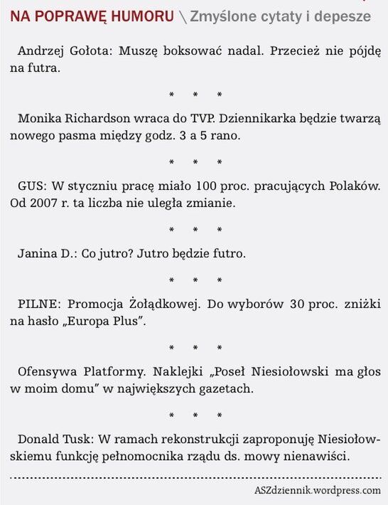 Jak Internet "pożycza" od prasy, to jest dobrze. A jak prasa "pożyczy" coś z Sieci? 2
