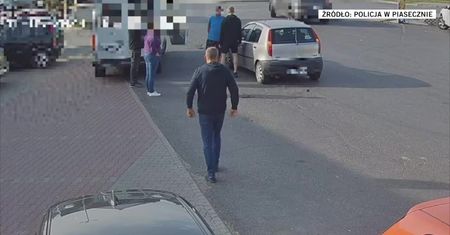 Chwiał się i bełkotał, ale chciał odjechać autem. Świadkowie mu na to nie pozwolili