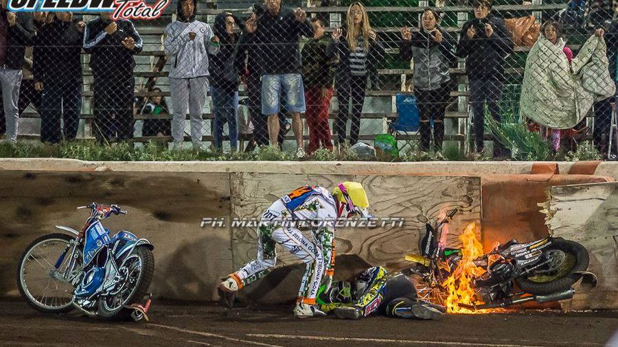 Materiały prasowe / Martin Lorenzetti / Speedway Total / Facundo Albin i Gabriel Cataffi