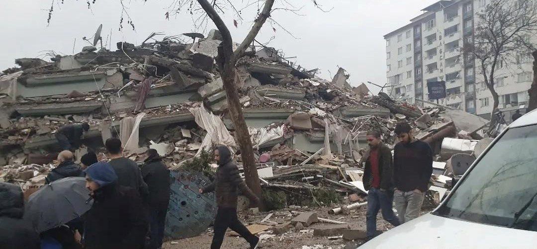 Miasto Kahramanmaraş. Zdjęcie wykonane przez członka rodziny Judi