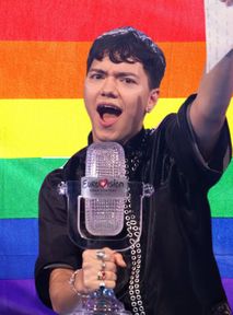 Zwycięzca Eurowizji chciał wesprzeć LGBT+. "Próbowałem przemycić flagę"