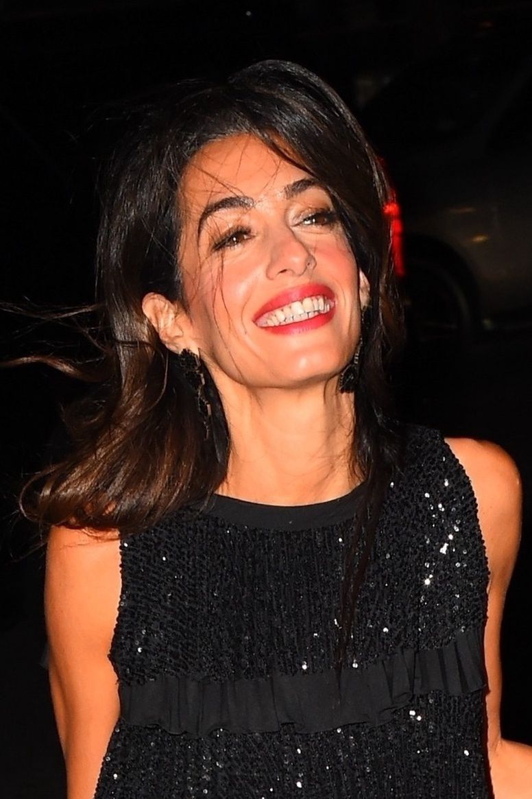 Amal Clooney na randce z mężem