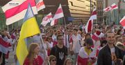 We Wrocławiu, Gdańsku i Krakowie manifestowano w geście solidarności z Białorusią