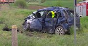 Śmiertelny wypadek na przejeździe kolejowym w Małopolsce. Auto wjechało pod pociąg