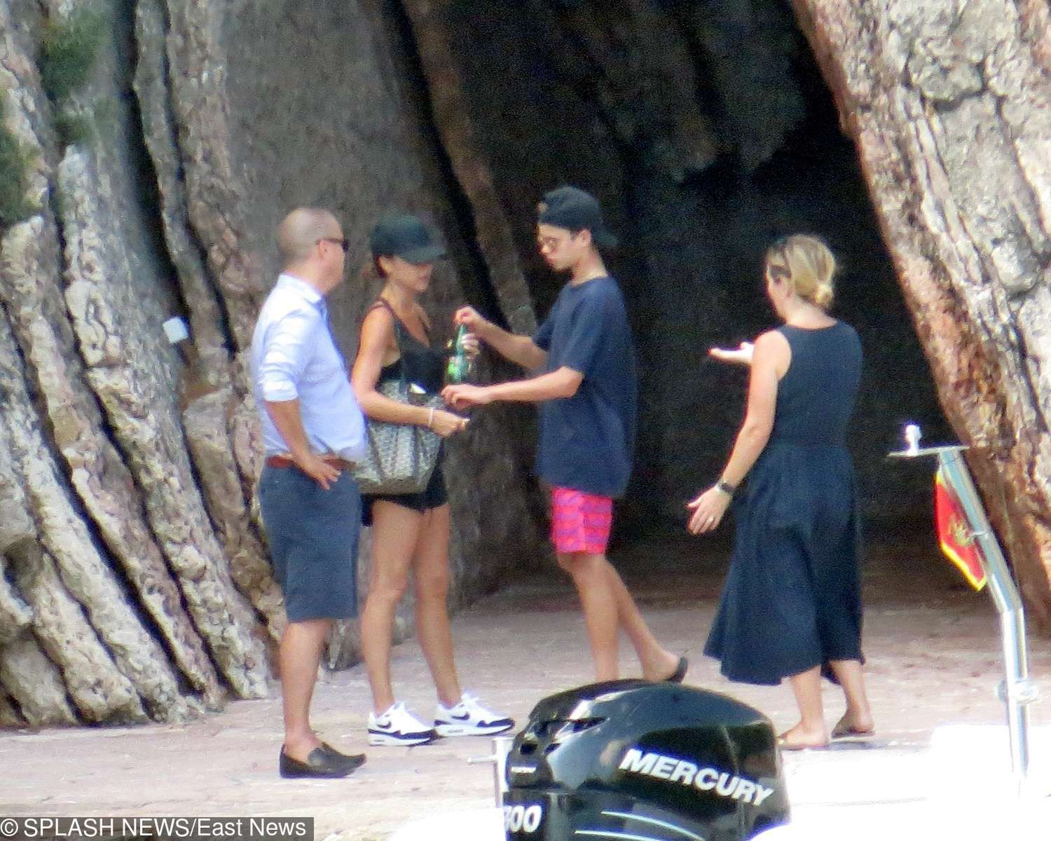 David i Victoria Beckham z dziećmi na wakacjach w Chorwacji