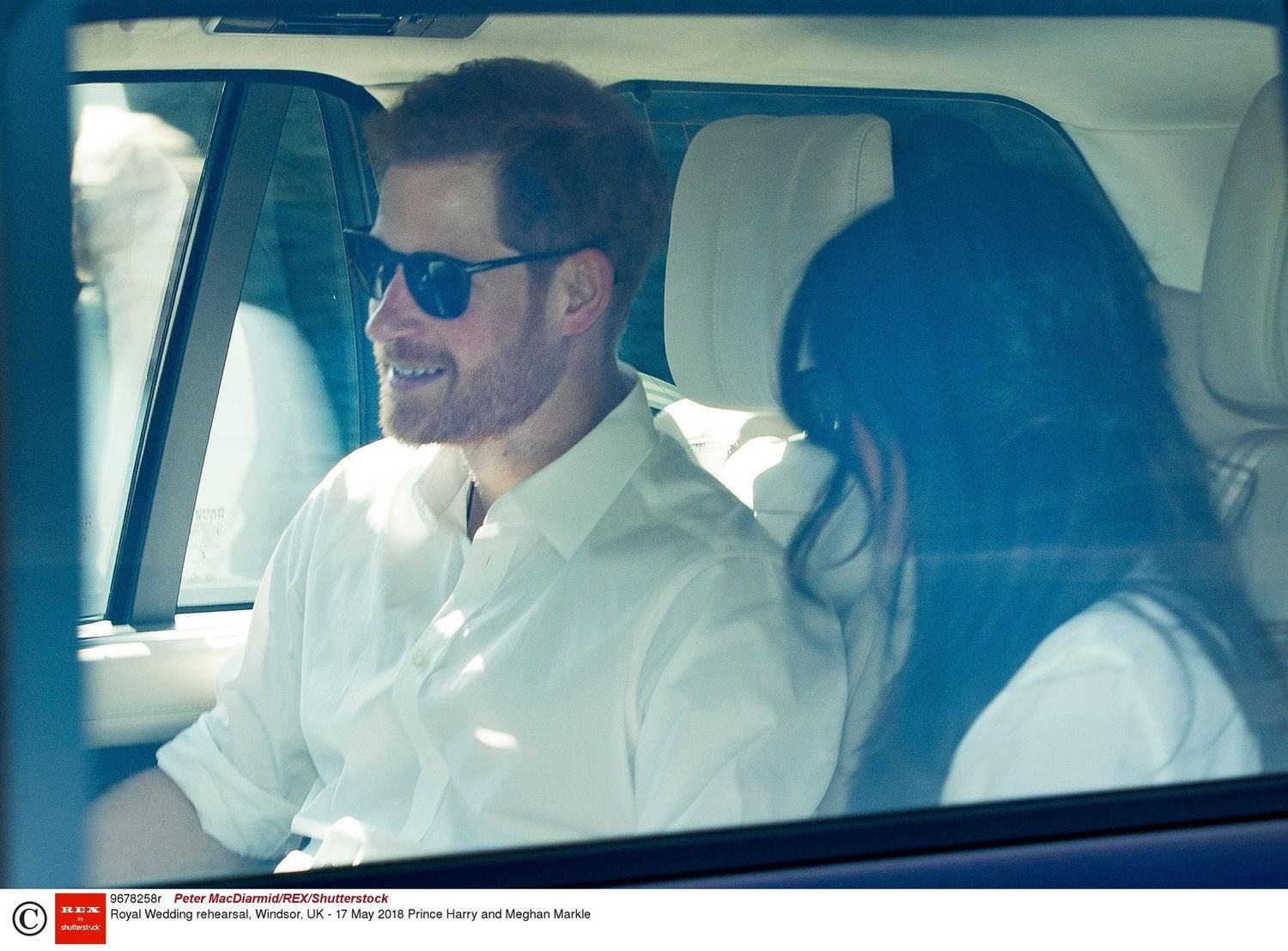 Próba przejazdu ślubnego orszaku Meghan i księcia Harry'ego
