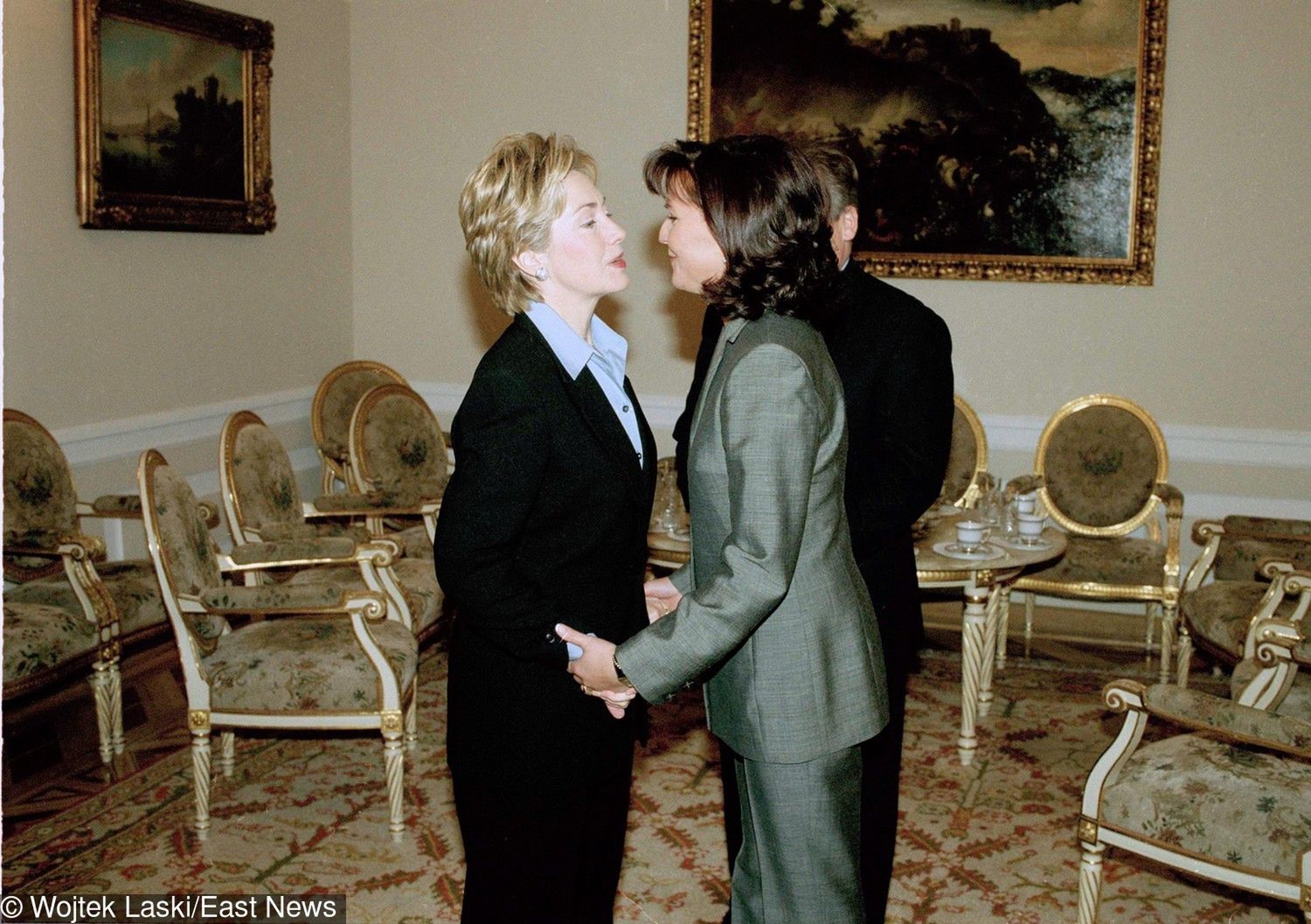 Jolanta Kwaśniewska i Hillary Clinton (1996)