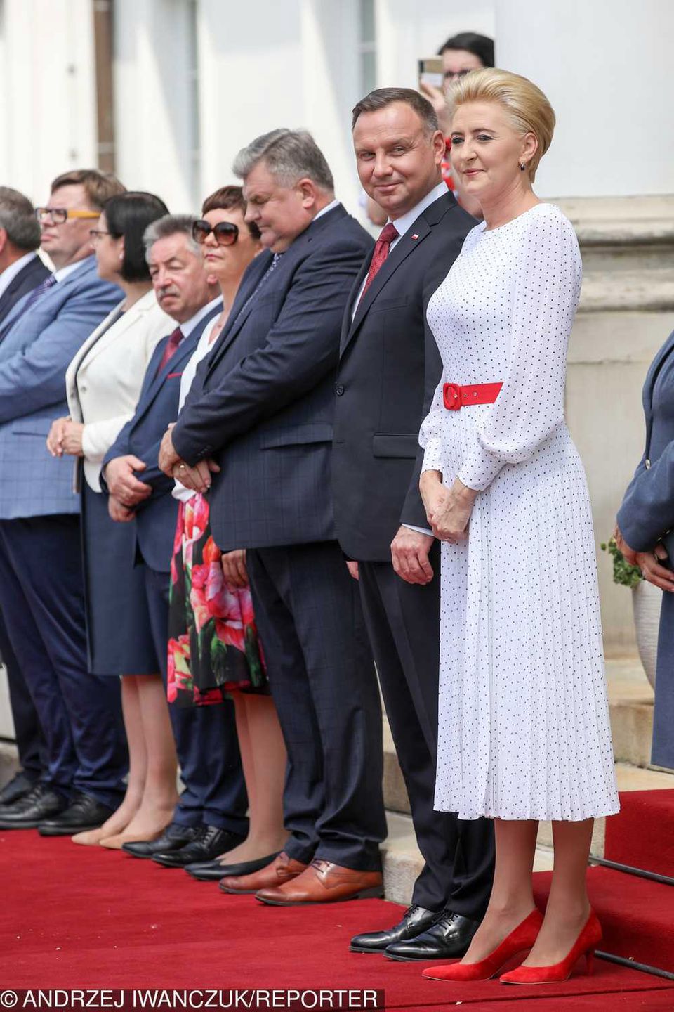 Agata Duda czerwone akcenty - AgroLiga 2018