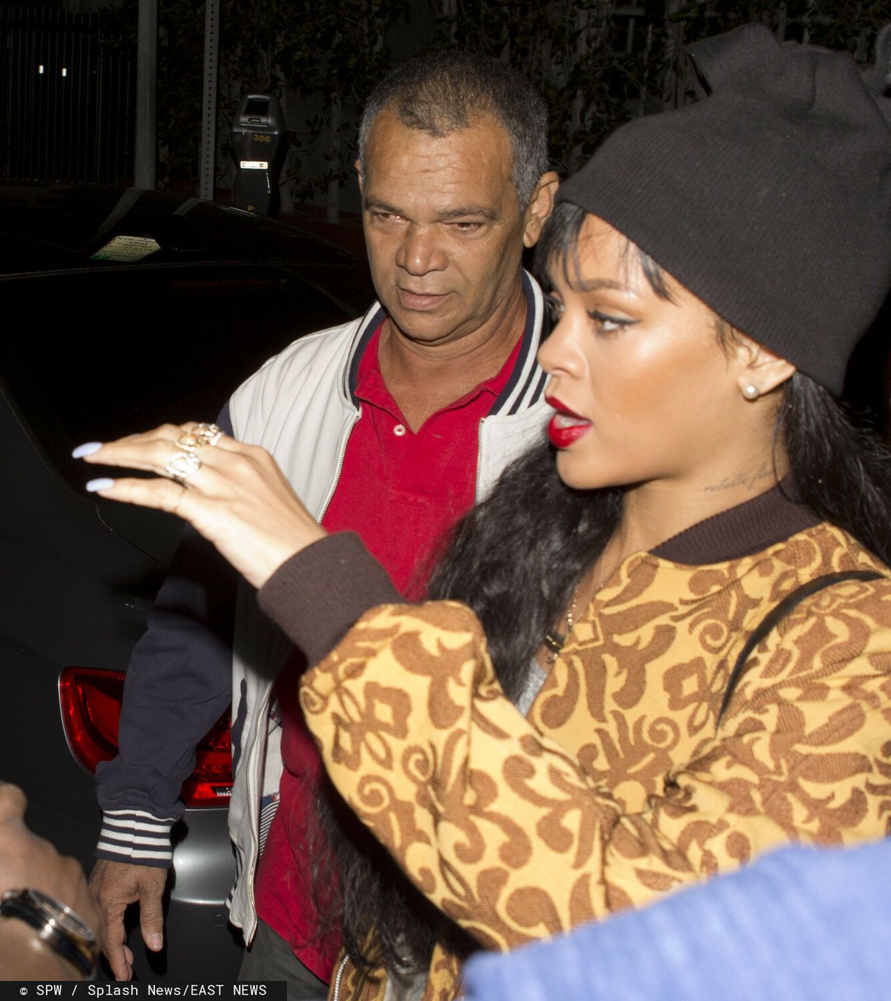 Rihanna z ojcem