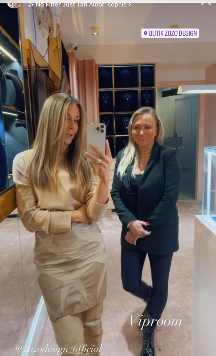 Małgorzata Rozenek w strefie VIP ZoZo Design
