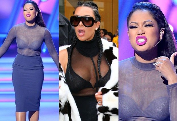 Biust Patrycji Kazadi w "You Can Dance". Inspiruje się Kim Kardashian?