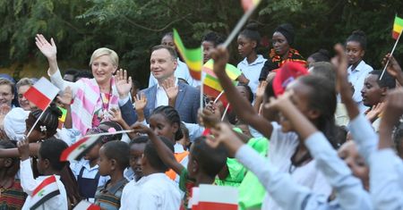Andrzej Duda z żoną Agatą z wizytą... w Etiopii (ZDJĘCIA)