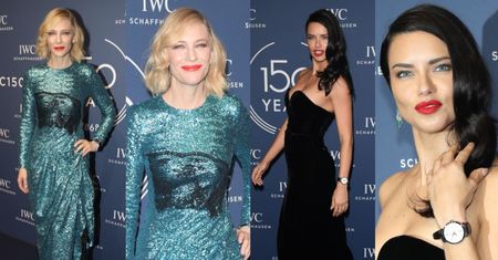 Blanchett w cekinach i seksowna Lima na gali w Genewie