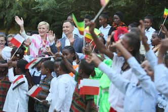 Andrzej Duda z żoną Agatą z wizytą... w Etiopii (ZDJĘCIA)