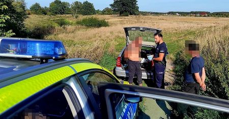 Zobaczył patrol i próbował uciekać. Finał kontroli zaskoczył policjantów