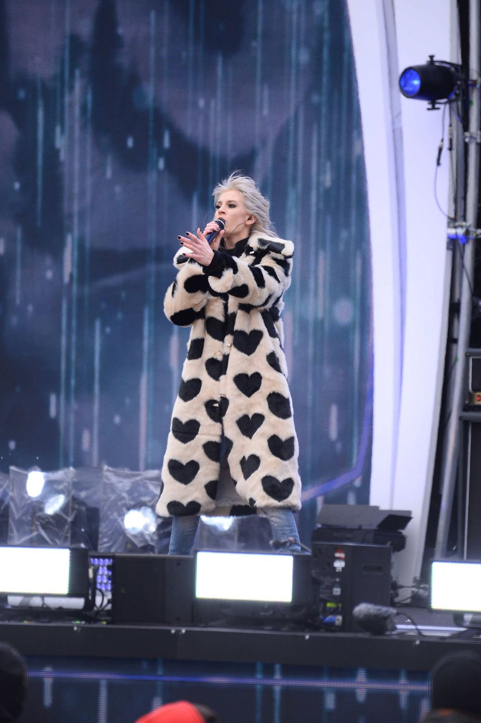 Sylwia Grzeszczak  - próby przed sylwestrem, TVN 2019