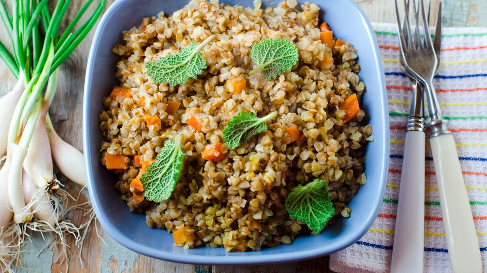 Kasza gryczana palona (ugotowana)