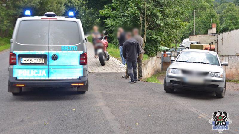 policja wypadek