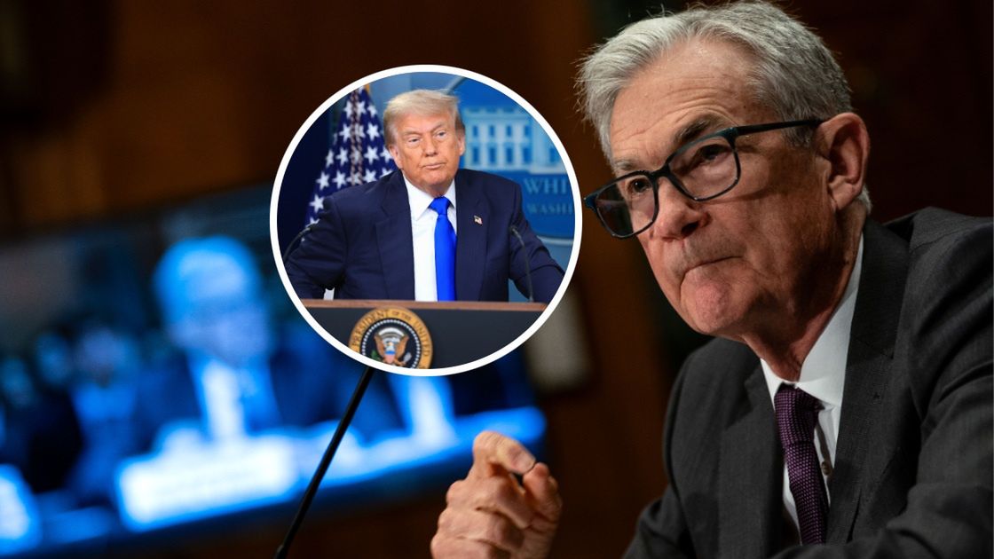 Powell: Fed nie obniżył stóp przez cła Trumpa