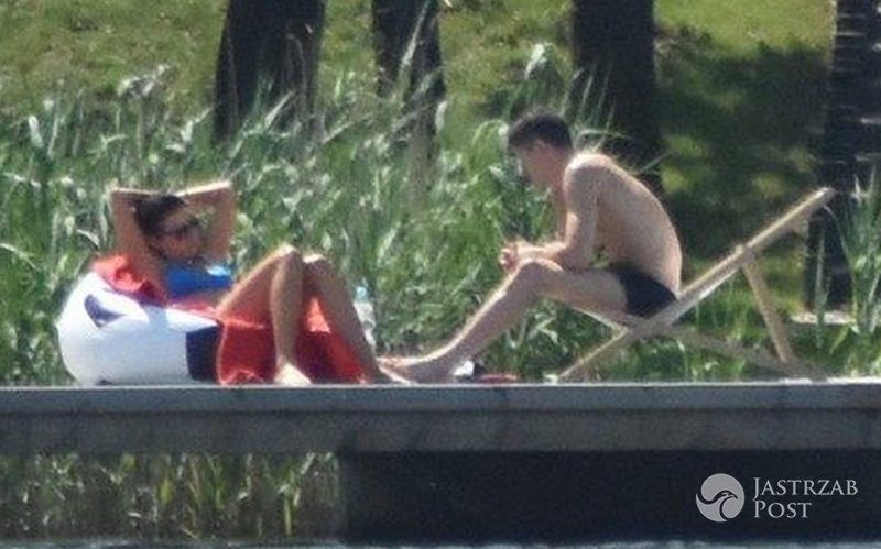 Anna i Robert Lewandowscy na Mazurach (fot. Agencja SE/East News)