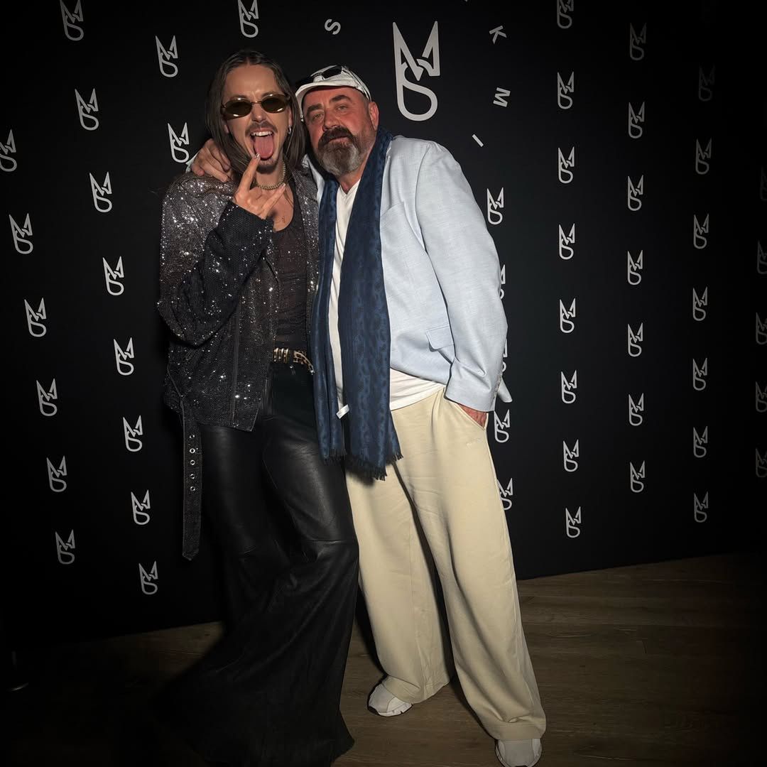 Michał Szpak pokazał się z tatą 