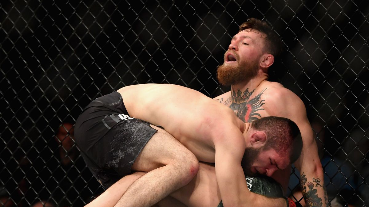 Chabib Nurmagomiedow i Conor McGregor w walce na gali UFC 229