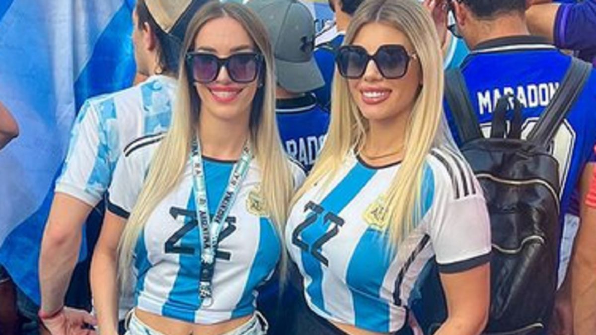 Dwie argentyńskie fanki