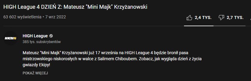 Filmy z Mini Majkiem, kiepskie oceny