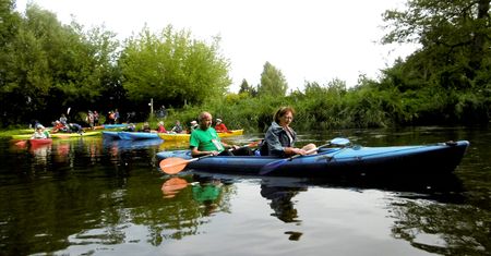 GWDA GWDĄ czyli KAJAKOWE POŻEGNANIE LATA 2018