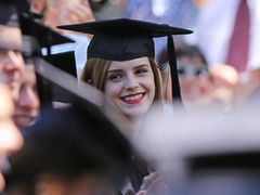 Emma Watson - śliczna absolwentka