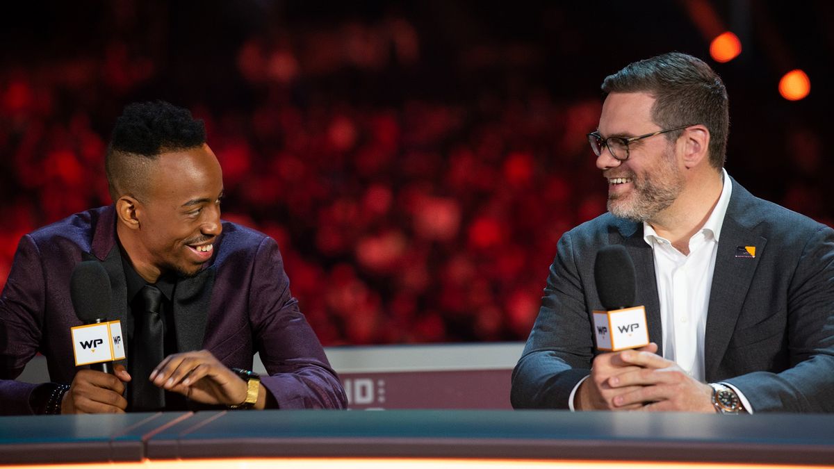 Materiały prasowe / Carlton Beener / Blizzard / Na zdjęciu: Nate Nanzer (po prawej), wiceprezydent i Komisarz Overwatch League