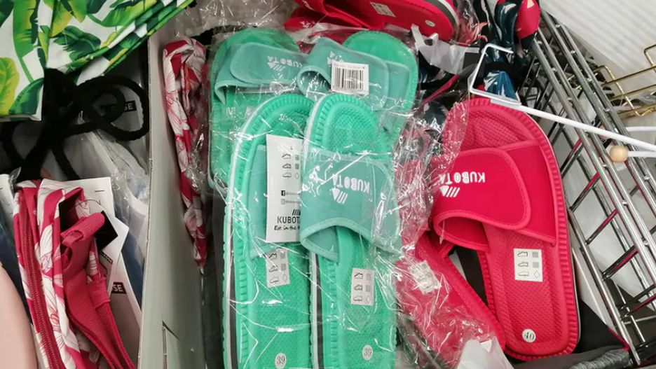 klapki Kubota, akcja w Biedronce