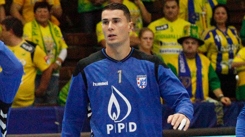 Materiały prasowe / SEHA GAZPROM LEAGUE / Zarko Marković w stroju PPD Zagrzeb