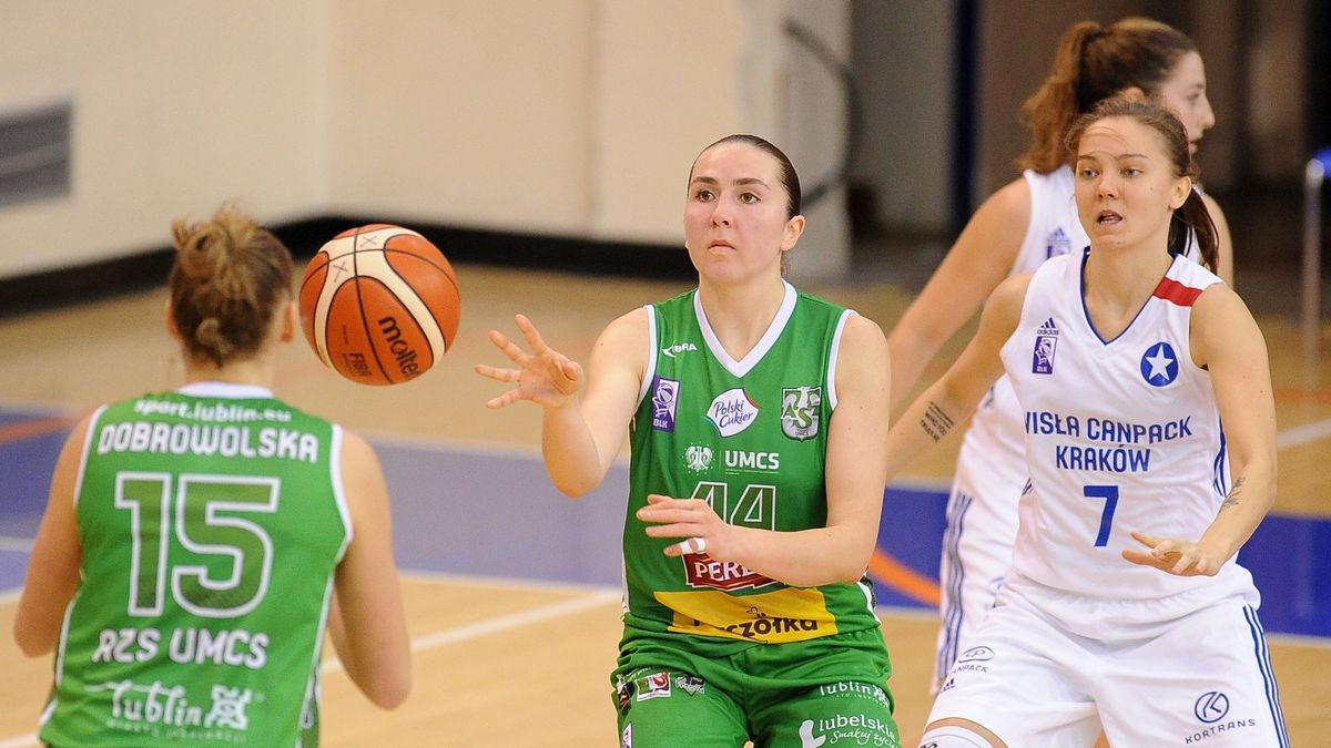 WP SportoweFakty / Krzysztof Porębski / Kateryna Dorogobuzowa jest solidnym punktem AZS UMCS