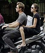 Brad Pitt i Angelina Jolie w Wietnamie