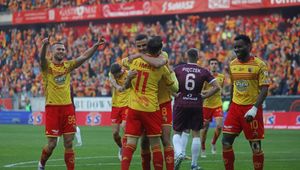 Jagiellonia nie zwalnia tempa. Korona uwierzyła tylko przez minutę