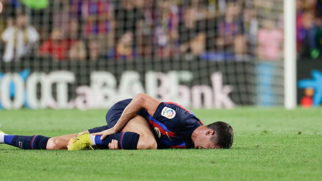 PAP/EPA / Quique Garcia  / Na zdjęciu: Robert Lewandowski