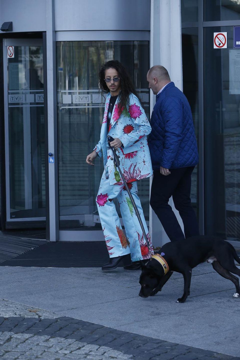 Michał Szpak z psem w Pytaniu na śniadanie