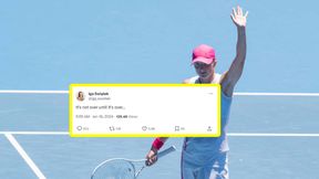 Wymowny wpis Igi Świątek po thrillerze z Collins