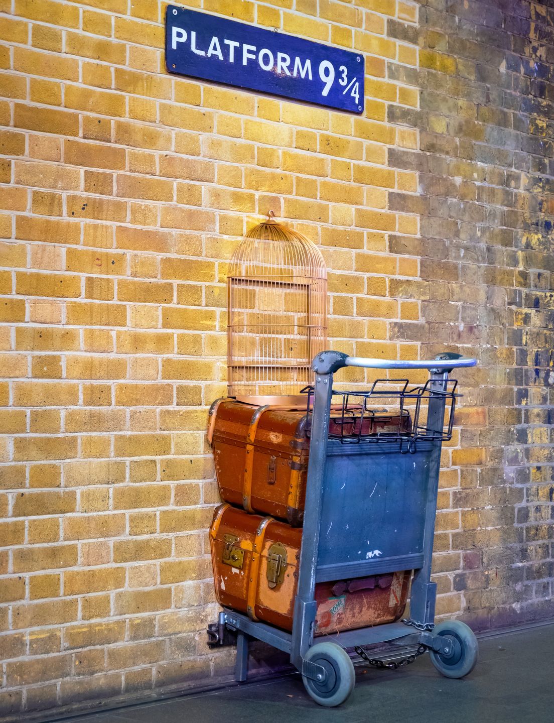 Dworzec King's Cross to miejsce obowiązkowe dla fanów Harry'ego Pottera