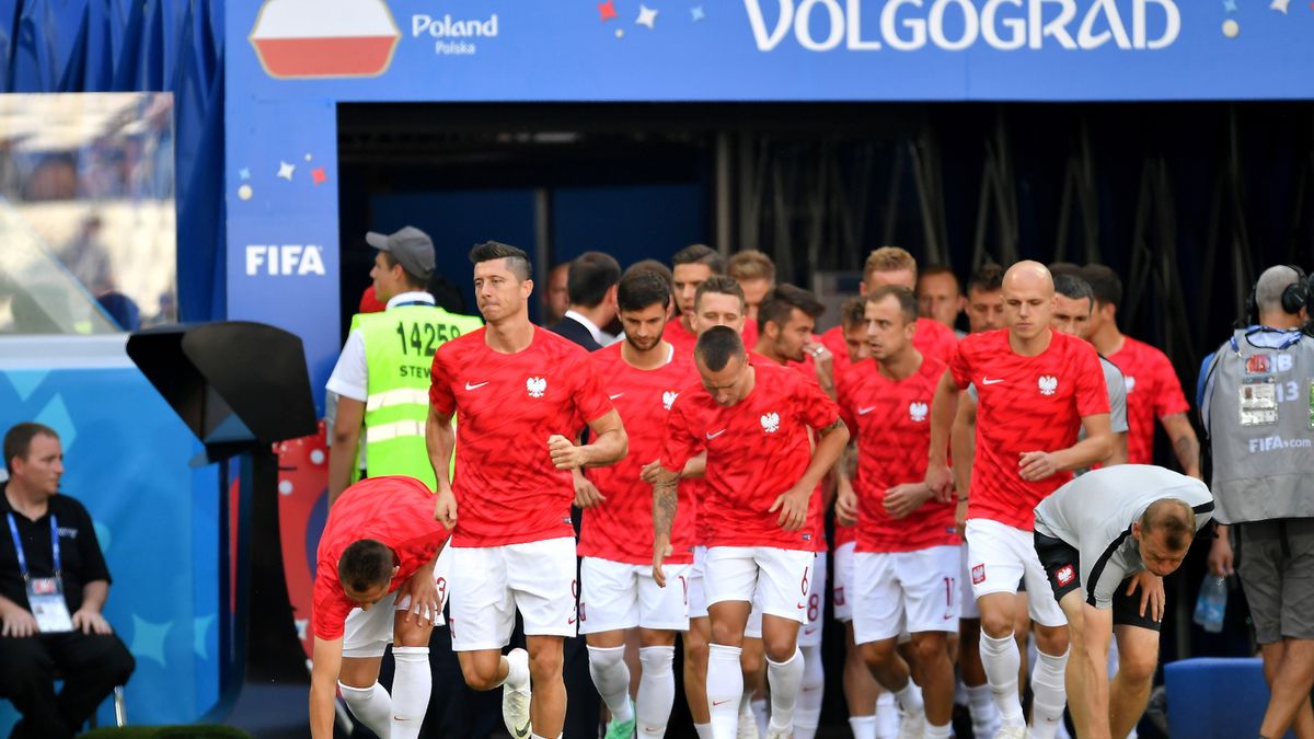 piłkarze reprezentacji Polski przed meczem grupy H mistrzostw świata z Japonią