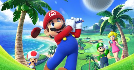 Mario Golf: World Tour — dołki 3D