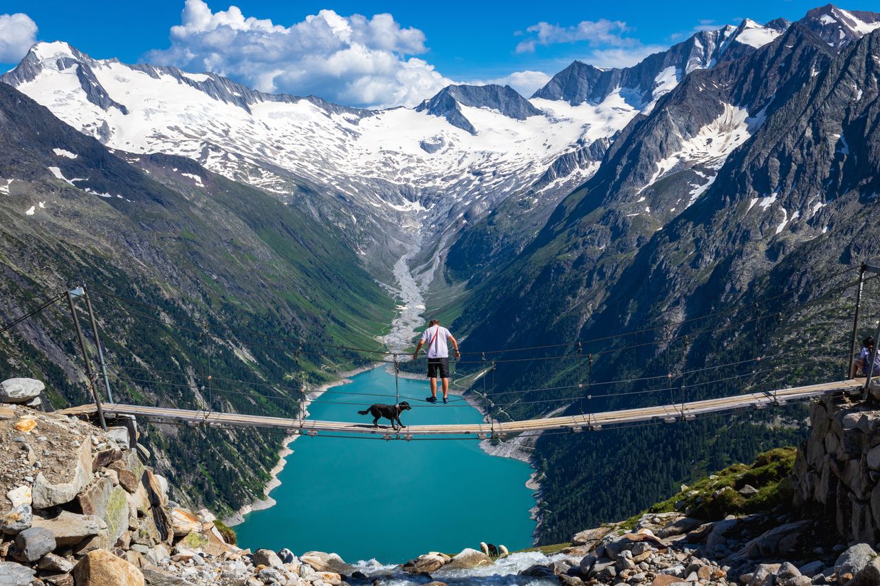 Schlegeisspeicher water reservoir