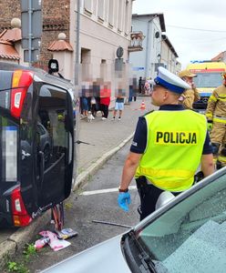 Kierowca wjechał w grupę ludzi w Chełmnie. Są ranni